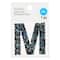 12 Pack: Black AB Letter Bling Sticker by Recollections®